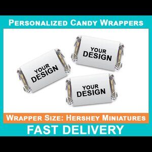 Custom Hershey Mini Candy Labels